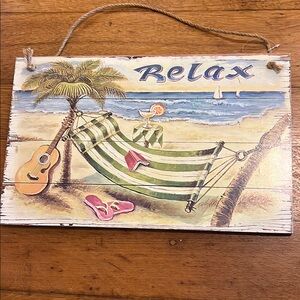 Beach Relaxation Wall Art‎